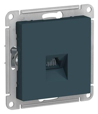 AtlasDesign Изумруд Розетка компьютерная RJ45, механизм | ATN000883 | SE