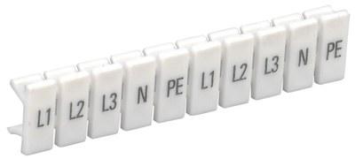 Маркеры для КПИ-1,5мм2 с символами "L1, L2, L3, N, PE" | YZN11M-001-K00-A | IEK