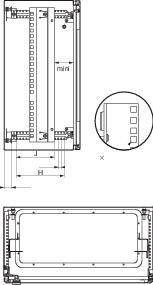 19' РАМА 8U 400Х600 | NSYVDM8UF | Schneider Electric