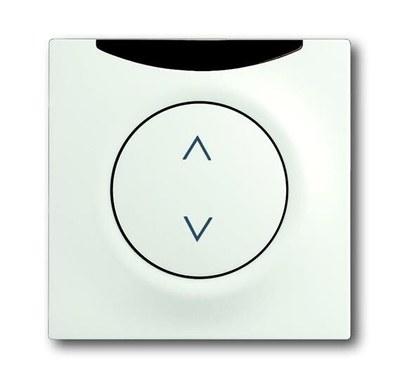 ИК-приёмник с маркировкой I/O для 6401 U-10x, 6402 U, серия impuls, цвет альпийский белый бархат | 6020-0-1408 | 2CKA006020A1408 | ABB