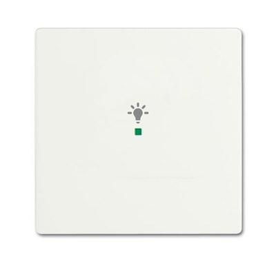 Клавиша одинарная free@home, освещение, future, цвет белый бархат|6220-0-0602| ABB