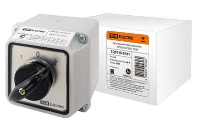 Кулачковый переключатель КПУ38-40/3031 | SQ0715-0141 | TDM