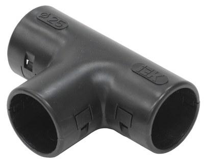 Тройник открывающийся TI25G черный | CTA10D-TIG25-K02-025 | IEK