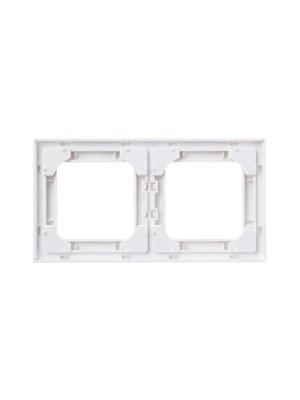ABB Levit Белый / белый Рамка 2-ая | 3901H-A05020 03W | 2CHH015020A6003 | ABB