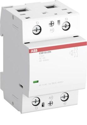 Контактор ESB100-20N-01 модульный (100А АС-1, 2НО), катушка 24В AC/DC | 1SAE361111R0120 | ABB