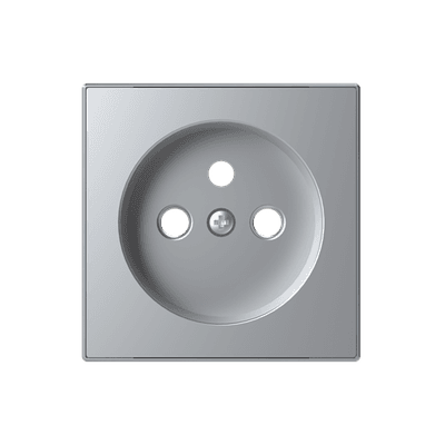 Накладка розетки 8187.9, серия SKY, цвет серебряный | 2CLA858790A1301 | ABB