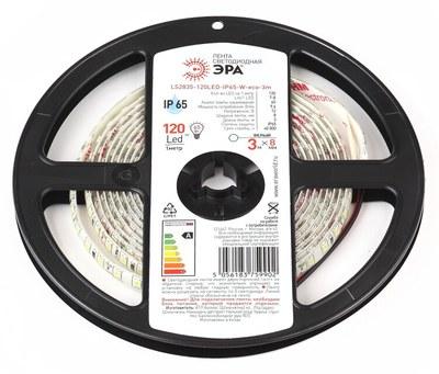 Лента светодиодная LS2835-120LED-IP65-W-eco-3m | Б0035597 | ЭРА