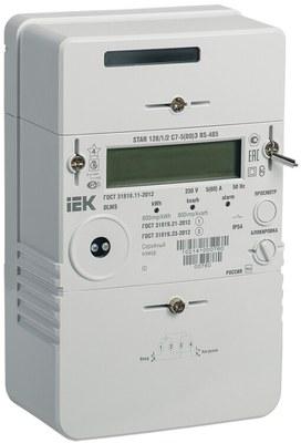 Счетчик эл. эн. 1-ф. мн.т. STAR_128/1 С7-5(80)Э RS-485 | SME-1C7-80 | IEK