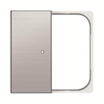 SR-2-85AI Клавиша двойная free@home, SKY, нерж. сталь|2CLA852640A1401| ABB