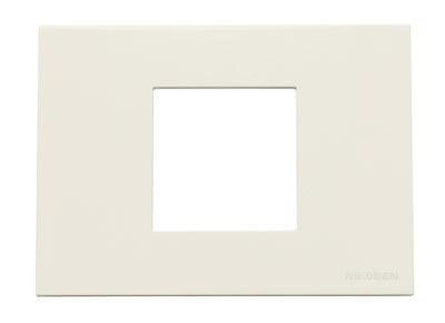ABB Zenit Альп. белый Рамка итальянский стандарт на 2 мод | N2472 BL | 2CLA247200N1101 | ABB