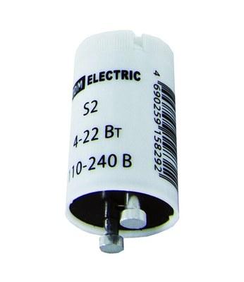 Стартер S2 4-22Вт 110-240В мед. контакты | SQ0351-0023 | TDM