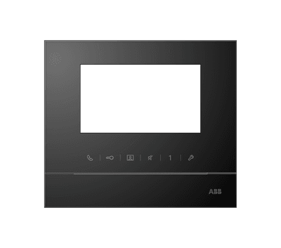 Рамка для абонентского устройства 4,3, чёрный глянцевый | 2TMA070130B0011 | ABB