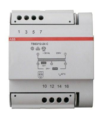 Трансформатор разделительрный безопасности TS63/12-24C | 2CSM631043R0811 | ABB