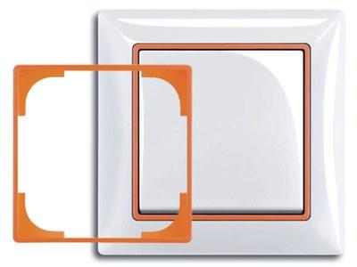 ABB Basic 55 Декоративная вставка Оранжевый | 1726-0-0225 | 2CKA001726A0225 | ABB