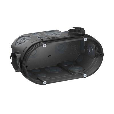 Коробка монтажная двойная UG 66-DV-L ?60мм H66мм для скрытого монтажа герметичная | 2003723 | OBO Bettermann