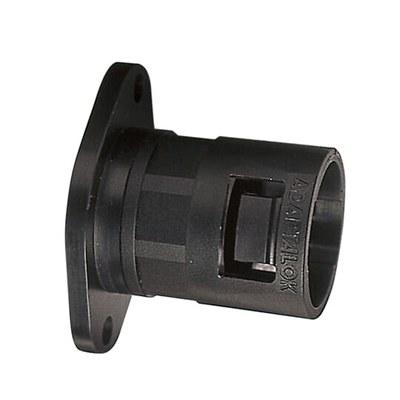 Фланец AL21/FL/A/BL, прямой поворотный, полиамид 66, черный, d21, 10 шт. в пачке | 7TCA296000R0564 | ABB