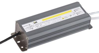 Драйвер для светодиодных лент LED ИПСН-PRO 100Вт 12В IP67 блок-шнуры | LSP1-100-12-67-33-PRO | IEK