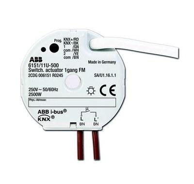 6151/11 U-500 Релейный активатор 1-канальный 16А, FM | 6151-0-0245 | 2CKA006151A0245 | ABB