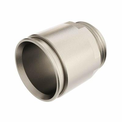 Муфта труба-коробка д.32мм, IP66/IP67, М32х1,5, никелированная латунь | 6111-A32N | DKC