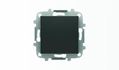 Заглушка с суппортом, серия SKY, цвет чёрный бархат|2CLA850000A1501| ABB