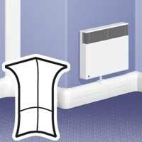 Внутр.изм.угол 140*20белый DLP | 033715 | Legrand