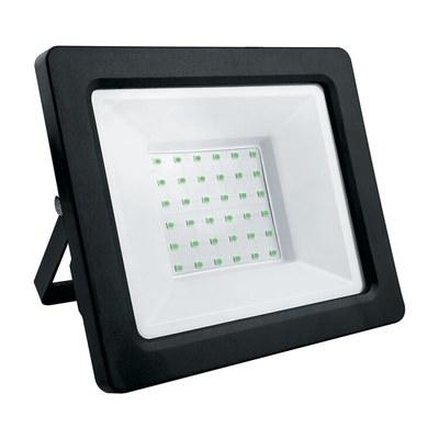Прожектор светодиодный LL-905 2835 SMD 50W зеленый AC220V/50Hz IP65, черный в компактном корпусе, 205*161*40 мм | 32212 | FERON