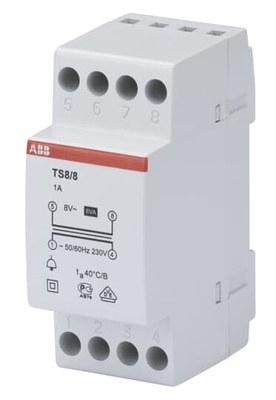 Трансформатор звонковый с защитой от КЗ (короткого замыкания) TS8/8|2CSM228665R0812| ABB