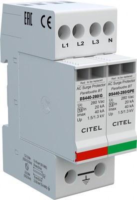 КОМПАКТНЫЙ 3-ФАЗНЫЙ+N УЗИП ТИП 2 - 230/400 В - СМЕННЫЙ МОДУЛЬ DS440-280/G