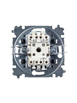 ABB Levit Кофе макиато / белый Выключатель кнопочный 1-кл. | 3559H-A91445 18W | 2CHH599145A6018 | ABB