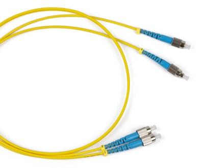 FC-D2-9-FC/UR-FC/UR-H-0.5M-LSZH-YL Патч-корд волоконно-оптич. (шнур) SM 9/125 (OS2), FC/UPC-FC/UPC, 2.0 мм, duplex, LSZH, 0.5 м | 251571 | Hyperline