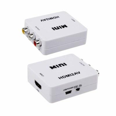 Конвертер HDMI на 3 RCA, пластик, белый | 17-6931 | REXANT