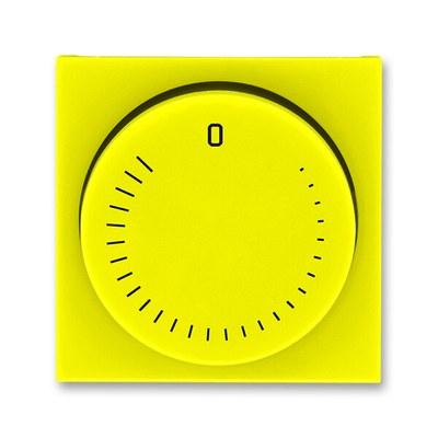 ABB Levit Жёлтый / дымчатый чёрный Накладка для механизма регулирования скорости вращения вентилятора | 3294H-A00130 64 | 2CHH940130A4064 | ABB