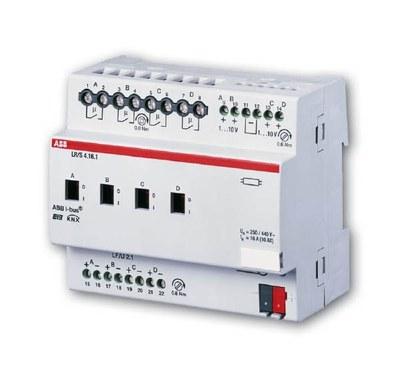 LR/S 4.16.1 Светорегулятор 4-х канальный для ЭПРА 1-10B, 16A, MDRC | 2CDG110088R0011 | ABB