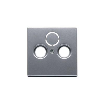 Накладка TV-R-SAT, Imressivo, алюминий | 1743-83 | 2TKA000464G1 | ABB
