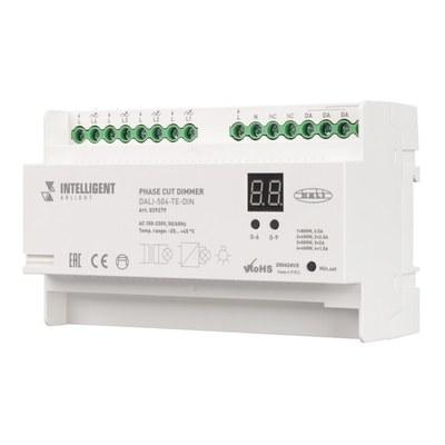 INTELLIGENT ARLIGHT Диммер DALI-504-TE-DIN(230V, 4x2A) | 029279 | Arlight