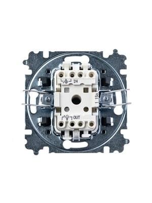 ABB Levit Сталь / дымчатый чёрный Выключатель 1-кл. | 3559H-A01445 69W | 2CHH590145A6069 | ABB