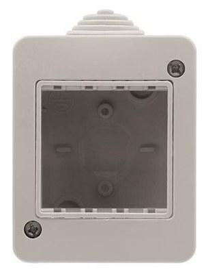 ABB Zenit/Stylo Коробка IP40 для открытой установки на 2модуля | N3291.1 | 2CLA329110N1101 | ABB