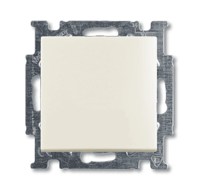 ABB Basic 55 Сл. кость Выключатель кнопочный 1-клавишный, НО контакт | 1413-0-1083 | 2CKA001413A1083 | ABB