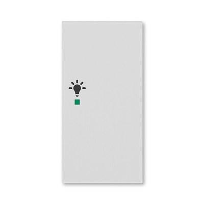 ABB Levit Серый Клавиша 2-ая правая с символом освещения free@home | 6220H-A02201 16 | 2CHH622201A4016 | ABB