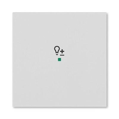 ABB Levit Серый Клавиша 1-ая с символом светорегулятора free@home | 6220H-A01004 16 | 2CHH621004A4016 | ABB