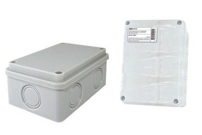 Коробка распределительная о/п 120х80х50мм, крышка, IP55, 6 вх., без гермовводов, инд. штрихкод | SQ1401-0825 | TDM