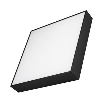 Светильник SP-QUADRO-S400x400-40W Warm3000 (BK, 120 deg, 230V) (Arlight, IP40 Металл, 3 года) | 034796 | Arlight