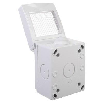 Коробка для настенного монтажа "Avanti", IP55, серая, 2 модуля | 4403932 | DKC