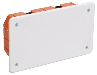 Коробка распределительная с/у 172х96x45 КМ41026 пластиковые лапки, с крышкой (для полых стен) | UKG11-172-096-045-P | IEK