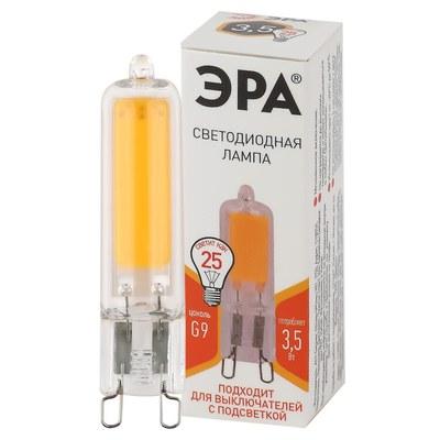 Лампа светодиодная STD LED JCD-3,5W-GL-827-G9 G9 3,5Вт капсула | Б0049083 | ЭРА