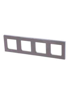 ABB Levit Кофе макиато / белый Рамка 4-ая | 3901H-A05040 18W | 2CHH015040A6018 | ABB