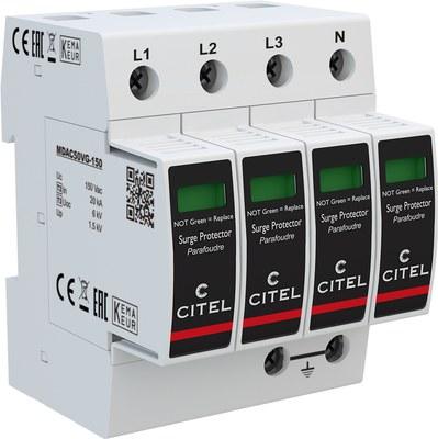 УЗИП ТИП 2 АС - ТРЁХФАЗНЫЙ + N DAC50VG-40-150