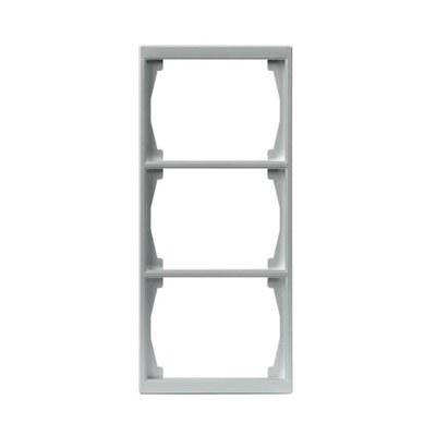 Рамка 3-постовая, 100мм серия Impressivo, алюминий | 1723F100-83 | 2TKA000367G1 | ABB