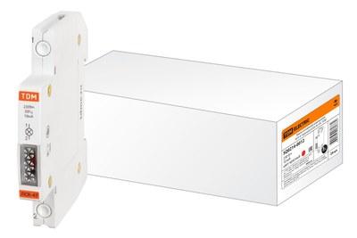 Лампа сигнальная компактная ЛСК-47 красная (LED) AC/DC | SQ0214-0012 | TDM