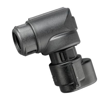 Разъем Bosch Compact CI, нейлон 6, черный, d12мм, угол 90, 3 вывода, CI12-90-BC3 | 7TCA298010R0261 | ABB